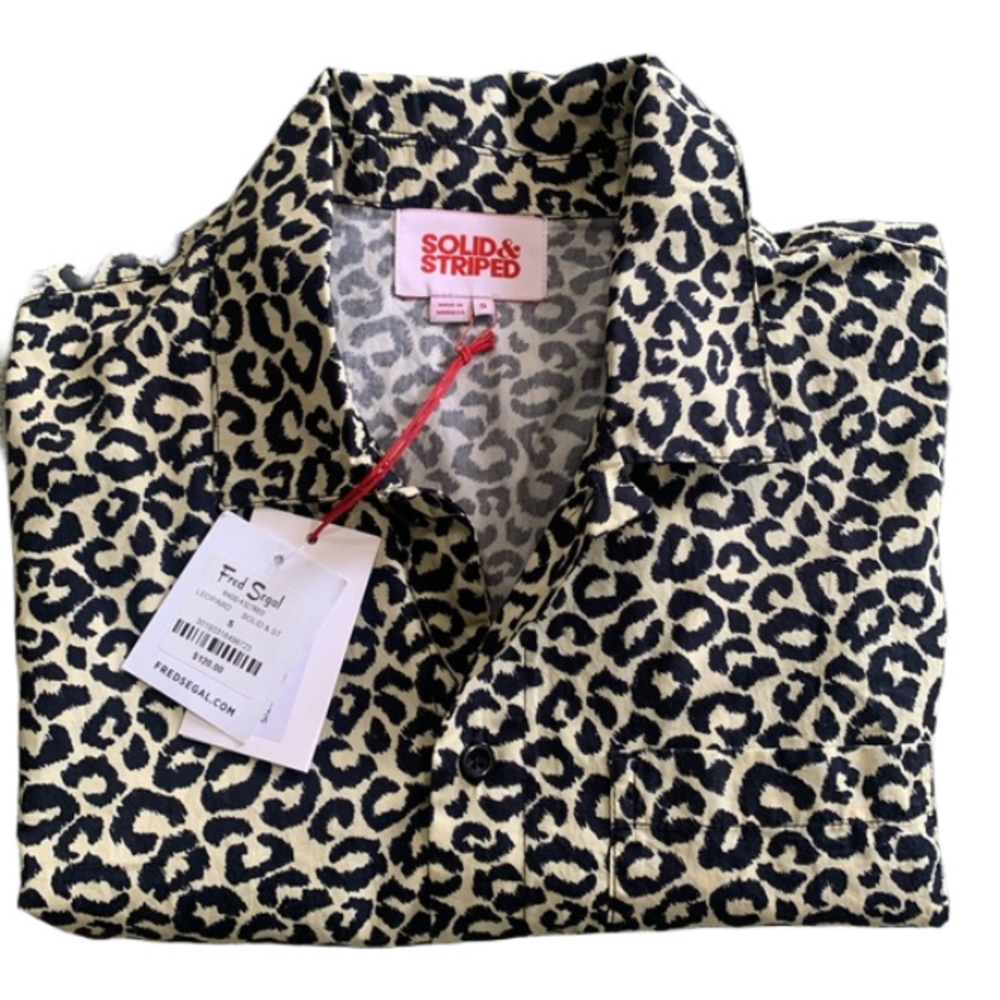 Solid & striped shirt new - Picture 2 of 3